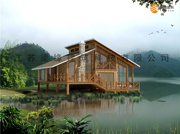 防腐木屋 防腐木别墅