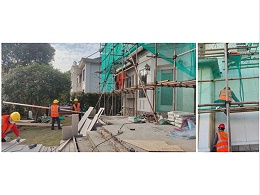 我司上海一木結構改造項目進行中