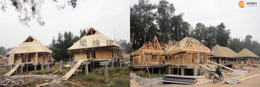 溫州靈昆生态木結構度假村