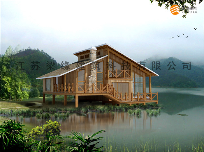 防腐木屋 防腐木别墅